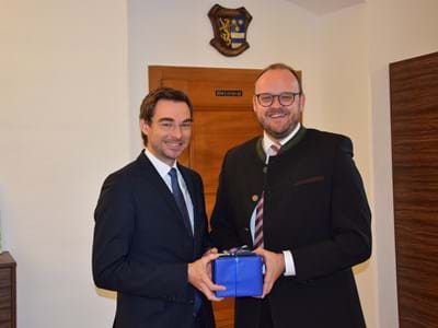 Dr. Stephan Oetzinger MdL und Landrat Andreas Meier